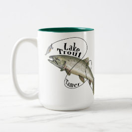 Taza Bicolor Lake Trout Tamer Mug
