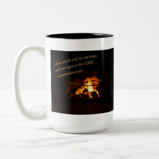 Taza Bicolor Lamentaciones 3:40