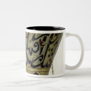 Taza Bicolor Lámpara, de la mezquita del sultán Hasan, El Cai