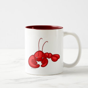 Taza Bicolor Langosta