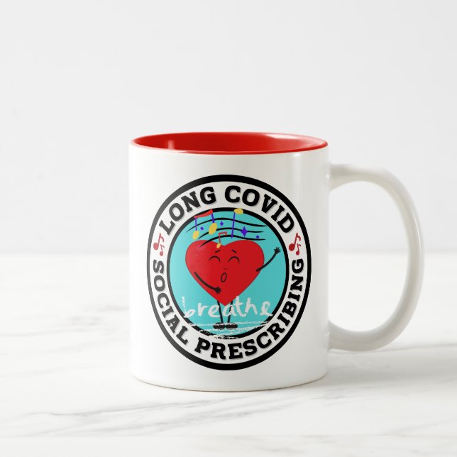 Taza Bicolor Larga convivencia - Prescripción social (Derecha)