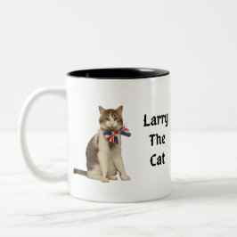Taza Bicolor Larry The Cat (Reino Unido)