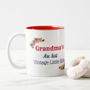 Taza Bicolor Las abuelas son solo un jarro de chicas ventilabas