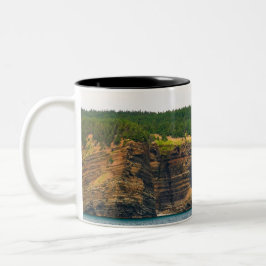 Taza Bicolor Las botas de Bell Island