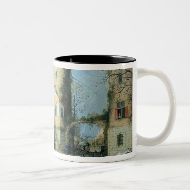Taza Bicolor Las cuatro estaciones: Otoño (Derecha)