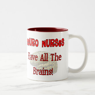 Taza Bicolor Las enfermeras neuras "tienen los regalos de todos