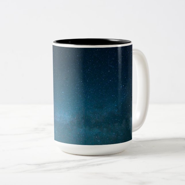 Taza Bicolor Las estrellas de noche (Anverso derecho)