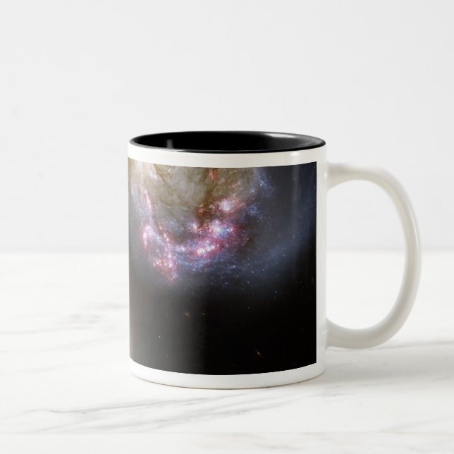 Taza Bicolor Las galaxias de Antennae (Derecha)