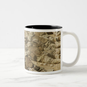 Taza Bicolor Las ingenieros des infanteria de marina de la