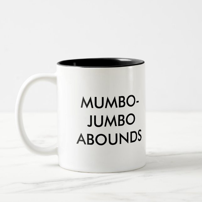 Taza Bicolor Las jerigonzas abundan (Izquierda)