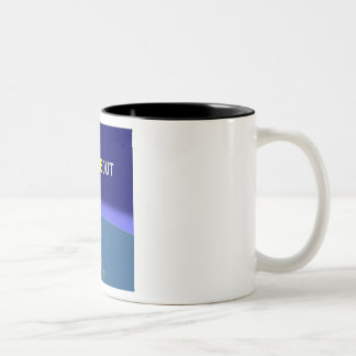 Taza Bicolor Las luces hacia fuera asaltan