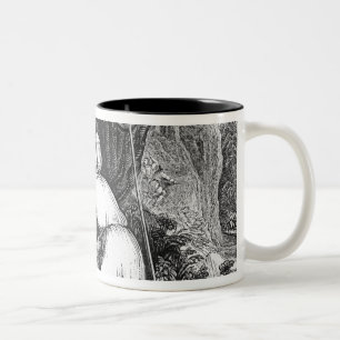 Taza Bicolor Las matanzas del escarlata un dólar