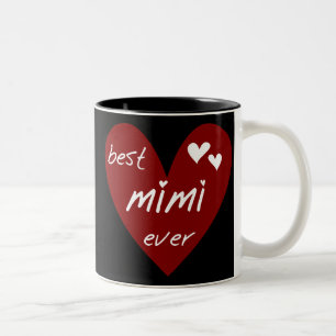Taza Bicolor Las mejores nunca camisetas Mimi y regalos del