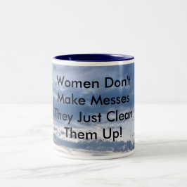 Taza Bicolor Las mujeres no hacen piruetas