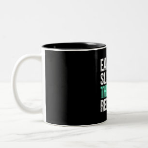 Taza Bicolor Las mujeres se toman el sueño de un teatro repitie