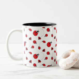 Taza Bicolor Las Pequeñas Mariquitas