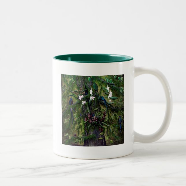 Taza Bicolor Las selvas de Tikal (Derecha)