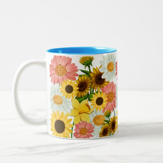 Taza Bicolor Las vacaciones de verano en Mikitiez (Izquierda)