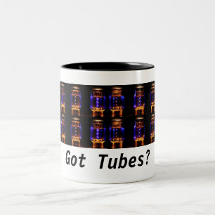 Taza Bicolor ¿Las válvulas/los tubos de vacío asaltan - los