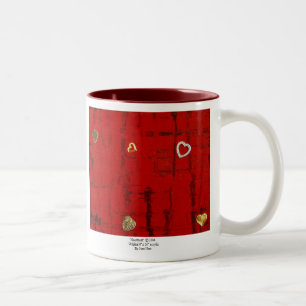 Taza Bicolor Latido del corazón