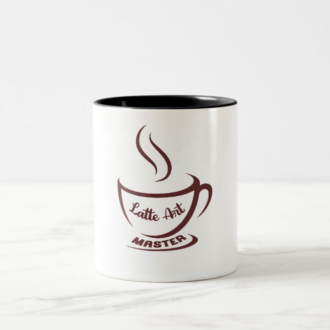 Taza Bicolor  Latte Art Master Mug (Centro)