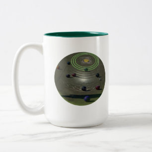 Taza Bicolor Lawn Bowl de la Competencia,