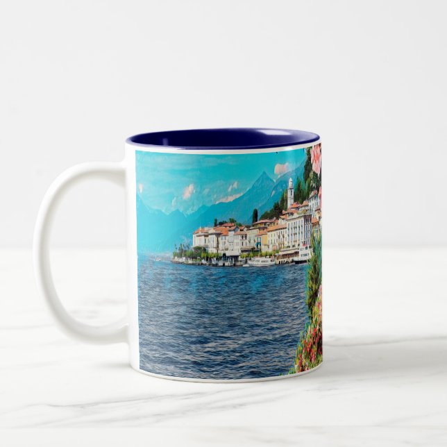 Taza Bicolor ldp BELLAGIO - Lago Como - (Izquierda)