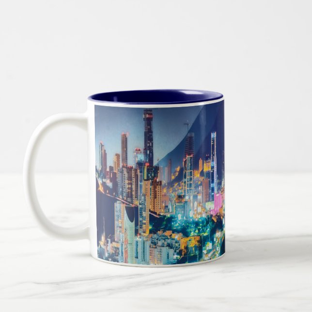 Taza Bicolor ldp MONTERREY - Nuevo México (Izquierda)