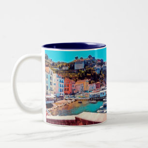 Taza Bicolor ldp SORRENTO - panorama - playa -