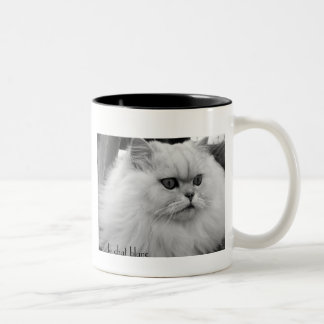 Taza Bicolor Le Chat Blanc