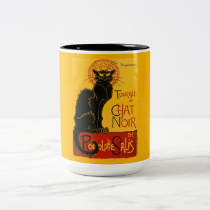 Taza Bicolor Le Chat Noir El Gato Negro