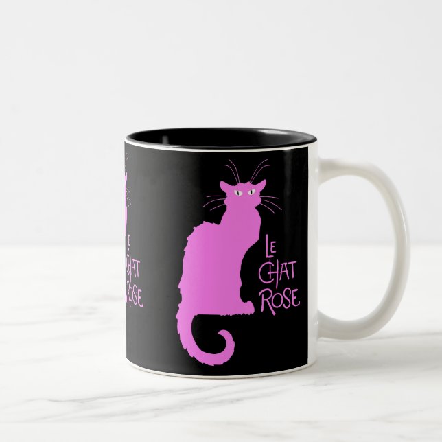 Taza Bicolor Le Chat Rose (Derecha)