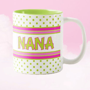 Taza Bicolor ¡Le encantará! Mug de regalo para Nana