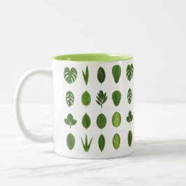 Taza Bicolor Leaf it to Nature