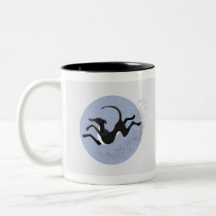 Taza Bicolor Leap and Love Lurcher