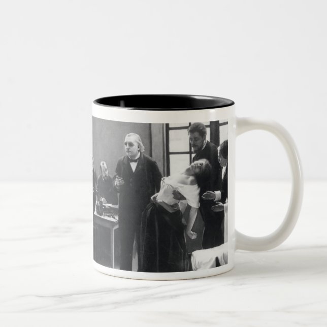 Taza Bicolor Lección con el doctor Charcot en el Salpetriere (Derecha)