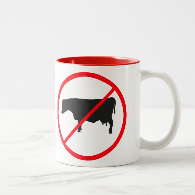 Taza Bicolor ¡Leche prohibida! (Derecha)