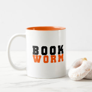 Taza Bicolor Lector apasionado, amante de los libros