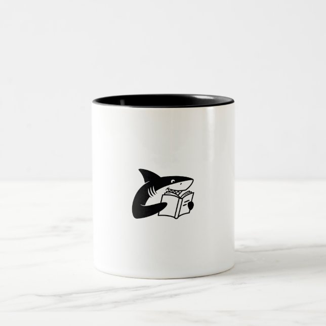 Taza Bicolor Lector de Peces (Centro)