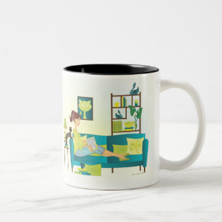 Taza Bicolor Lectura