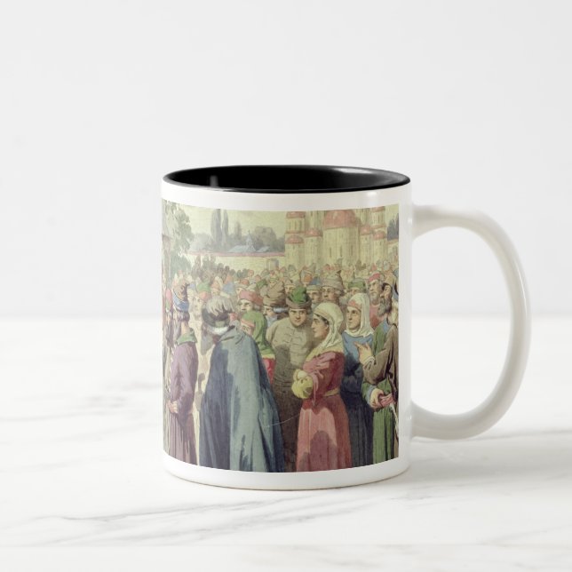 Taza Bicolor Lectura del código (Derecha)