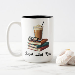 Taza Bicolor Leer y beber: una combinación para los amantes del