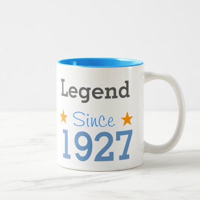 Taza Bicolor Legend Since 1927 (Derecha)