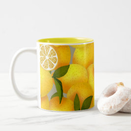 Taza Bicolor Lemon Full Paperweight
