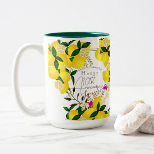 Taza Bicolor Lemon Squeeze