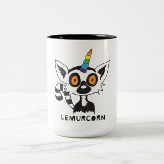 Taza Bicolor LemurCorn