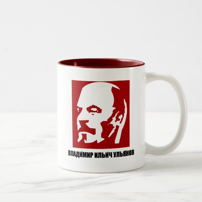 Taza Bicolor Lenin (Derecha)