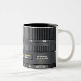 Taza Bicolor Lente de cámara