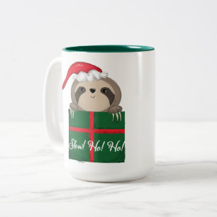 Taza Bicolor ¡Lento! ¡Ho! ¡Ho! Pereza