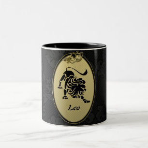 Taza Bicolor León